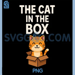 Funny Cat Peeking PNG, From A Box Cartoon Design PNG