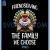 Funny Friendsgiving PNG, Turkey Friendsgiving PNG
