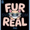 Fur Real Cat Glasses Funny PNG, Cat Lover Style PNG