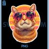 Holiday Cat Feline PNG, Domestic Companion Pet Vacation PNG