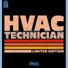 HVAC Technician PNG, Retro Sunrise PNG