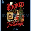 Im Booked for The Holidays PNG, Christmas Reading PNG, Bookworm Xmas PNG