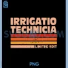 Irrigation Technician PNG, Retro Sunrise PNG 1 Irrigation Technician PNG, Retro Sunrise PNG