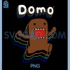 Jumping Domo PNG, Funny PNG