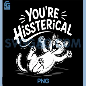 Laughing Cat PNG, Hissterical Hysterical Laughing PNG, Funny Cat PNG