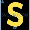 Letter S Funny PNG, Group Matching Halloween PNG