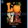 Love Preschool Teacher PNG, Turkey Thanksgiving Autumn Fall PNG