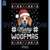 Merry Woofmas for Dog Lovers PNG, Ugly Christmas Vibe PNG 2 Merry Woofmas for Dog Lovers PNG, Ugly Christmas Vibe PNG