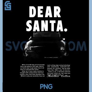 PORSCHE PNG, Dear Santa PNG