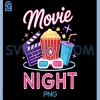 Movie Night Family PNG, Film Home Cinema PNG