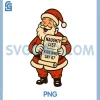 Naughty List Kids Who Say 67 PNG, Christmas Six Seven Santa Claus PNG
