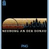 Neuburg an der Donau PNG, Germany Evergreen Vintage Sunset PNG