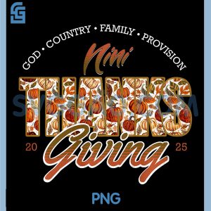 Nini God Country Family PNG, Provision Thanksgiving Harvest PNG