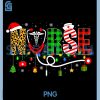 Nurse Christmas PNG, Stethoscope Nurses Xmas PNG