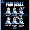 Pain Scale Snowman PNG, Nurse Medical Humor PNG, Christmas Healthcare PNG