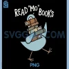 Read More Books PNG, Pigeon Book Lover PNG