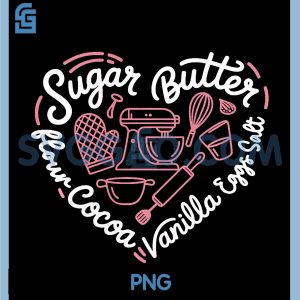 Mixer Baking Heart Cocoa Vanilla PNG, Cute Design PNG