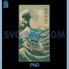 Six Seven 6 7 Great Wave Off Kanagawa PNG, 67 Brainrot Meme PNG