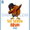 Six Seven 67 Bruh PNG, Turkey Meme Thanksgiving PNG