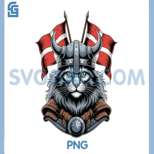 Viking Cat Denmark PNG, Animal Cat PNG