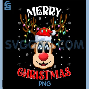 Xmas Reindeer Matching Family PNG, Merry Christmas Reindeer Funny PNG