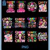 Candy Crew Candy PNG Bundle, Candy Land Bundle PNG