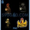 FCawF Vintage Seagull PNG Bundle, Funny Tired Bird Drinking Coffee PNG Bundle 1 FCawF Vintage Seagull PNG Bundle, Funny Tired Bird Drinking Coffee PNG Bundle