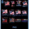 Red White and Blueberries Bundle PNG, USA Patriotic PNG Bundle