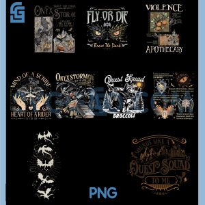Fly or Die Dragon Eyes PNG Bundle, Fourth Wing Rider Quote Graphic Bundle PNG