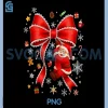 Christmas Xmas Vibes PNG, Santa Coquette Latch Hook PNG, Yarn Crochet PNG