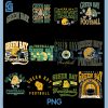 Green Bay Packers Cheesehead Football Logo PNG Bundle, Retro Script Typography PNG Bundle