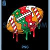 Football Christmas Drip, Christmas Football PNG 1 Football Christmas Drip, Christmas Football PNG