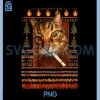 Funny Smoking cat Meme PNG, Christmas Ugly PNG 2 Funny Smoking cat Meme PNG, Christmas Ugly PNG