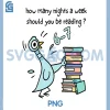 How Many Nights A Week Should You Be Reading PNG, 6-7 Teacher PNG 2 How Many Nights A Week Should You Be Reading PNG, 6-7 Teacher PNG