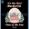 Its The Most Wonderful Time of The Year PNG, Christmas Snow Globe PNG