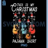 My Christmas PNG, Guitars Xmas Rock PNG
