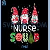 Nurse Squad PNG, Gnome Nurse Stethoscope PNG, Christmas Pine Plaid PNG