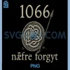 1066 Naefre Forgyt PNG, Never Forget Viking England History PNG