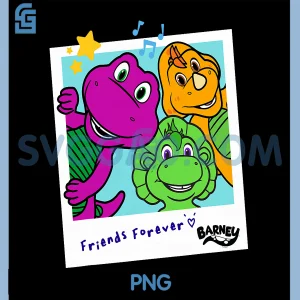 Barneys World PNG, Friends Forever Photo PNG