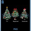Subtle Anti Trump PNG, Hidden Message Christmas Tree PNG
