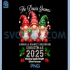 The Davies Gnomes PNG, Annual Family Reunion Christmas 2025 PNG