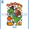 Turkeysaurus Rex PNG, Turkey Dino Thanksgiving PNG