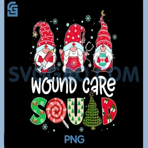 Wound Care Squad PNG, Gnome Nurse Stethoscope PNG, Christmas Pine PNG