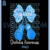 Blue Coquette Fight PNG, Diabetes Awareness Support Squad PNG
