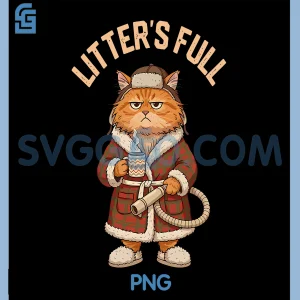 Christmas Vacation PNG, Litter's Full PNG