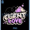 Client Love Illustration PNG, Cute Happy Client PNG