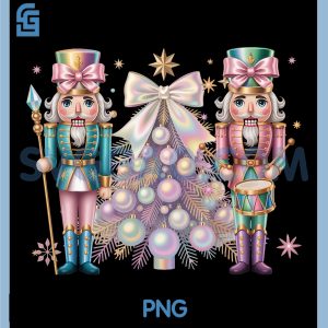 Coquette Christmas Tree PNG, Nutcrackers Ballet Xmas PNG