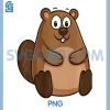 Fat Chubby Beaver PNG, Kawaii Funny PNG 2 Fat Chubby Beaver PNG, Kawaii Funny PNG