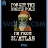 Forget The North Pole Im from 3I Atlas PNG, Funny Santa UFO PNG 1 Forget The North Pole Im from 3I Atlas PNG, Funny Santa UFO PNG