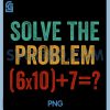 Funny 67 Meme PNG, Six Seven 6 7 Math Teacher PNG